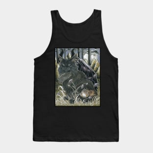 The Dark Forest Cat Spirit Tank Top